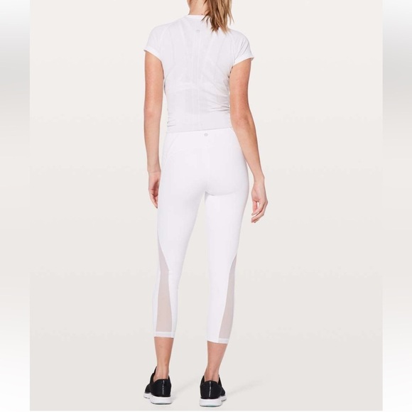 Lululemon Train Times 7/8 Pant *25" White Sz 6 - Picture 2 of 16
